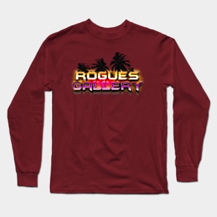 ROGUES GALLERY 80s Text Effects 1 Long Sleeve T-Shirt